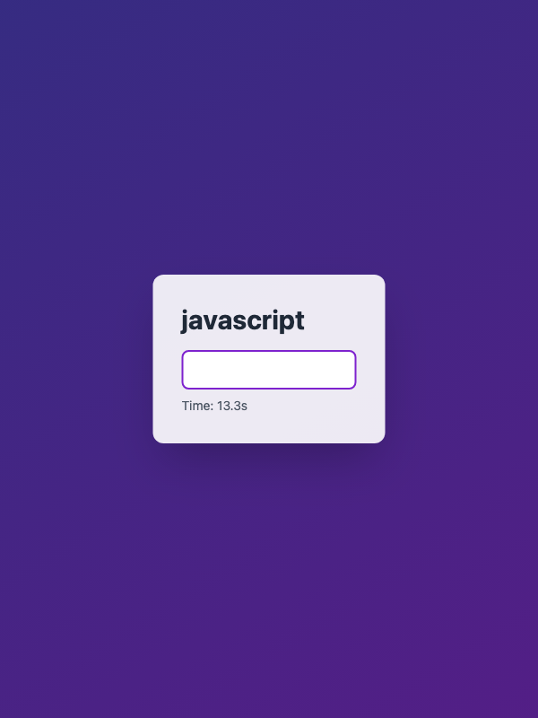 Word Runner screenshot